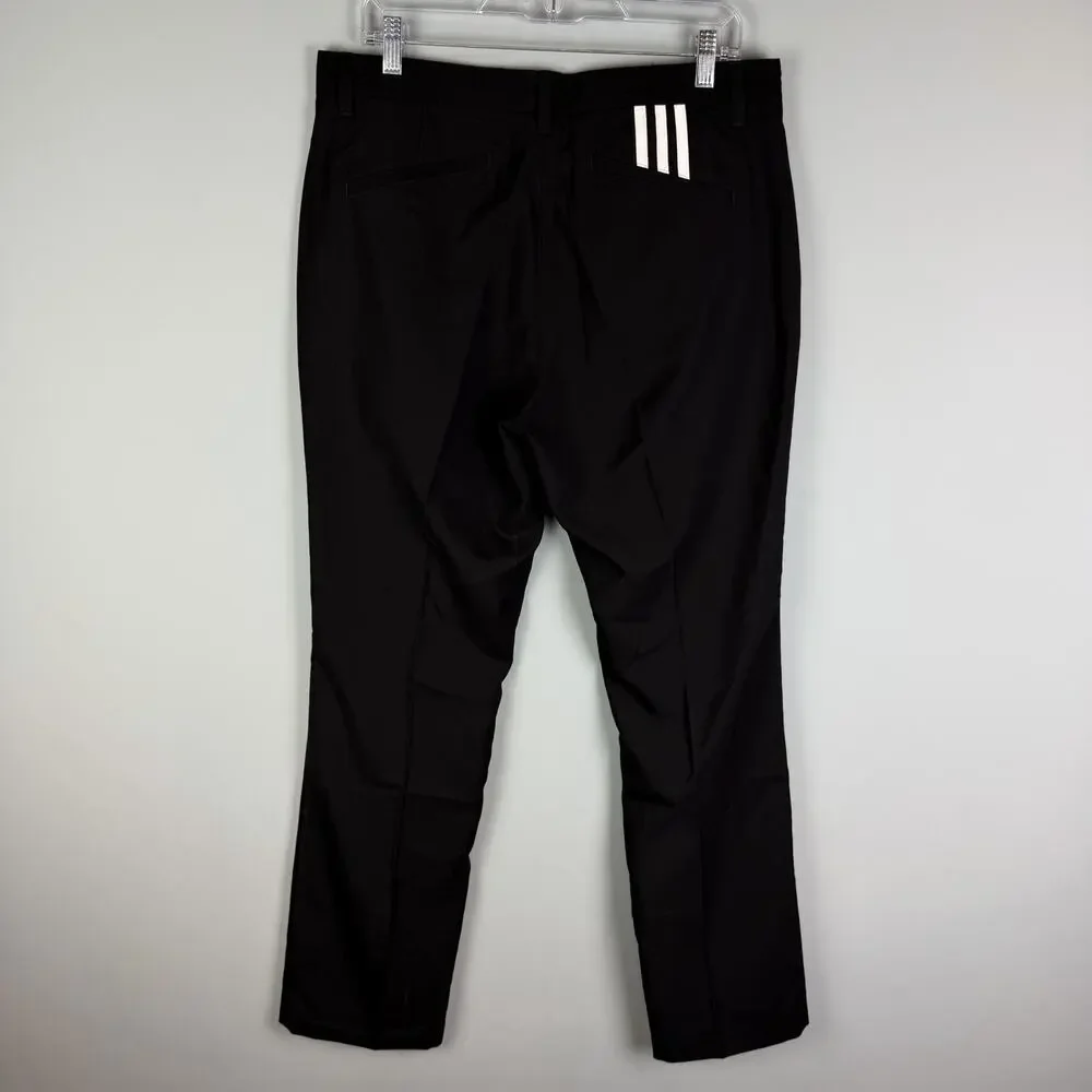 Adidas Men's Golf Performance Pants Black Size 34x32 DM3081